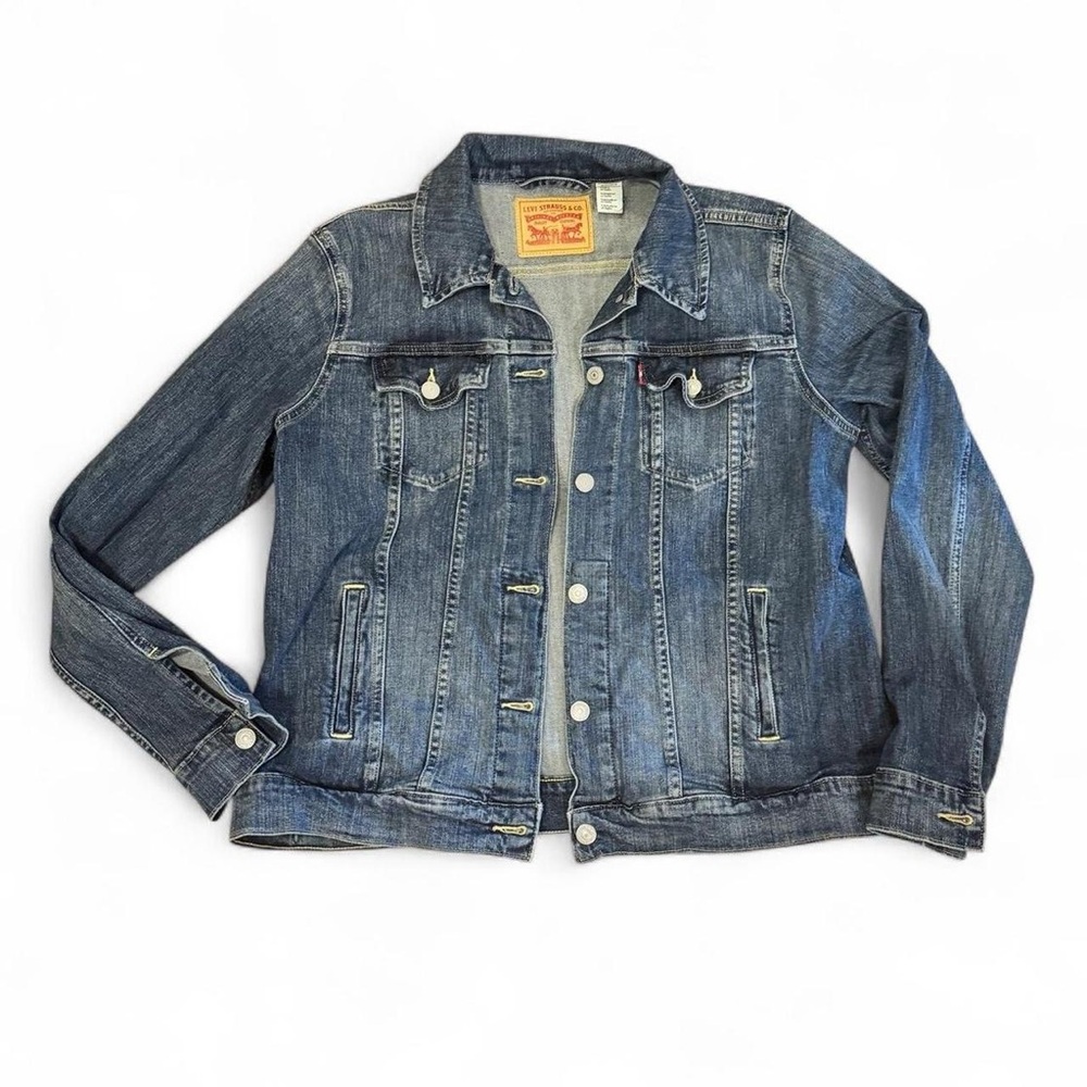 Levi’s Trucker Jean Jacket XL | Classic Medium Wash Denim